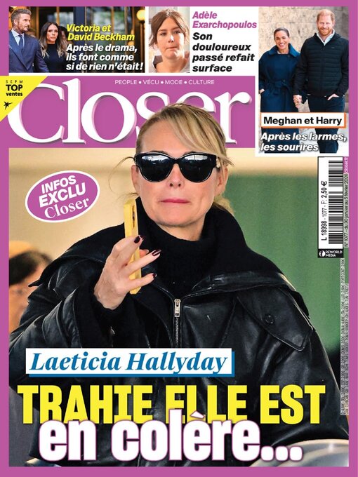Title details for Closer France by Reworld Media Magazines - Available